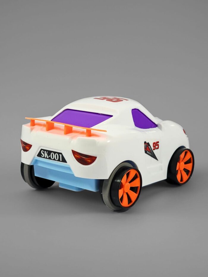 Racing Fast Car 95 Friction Powered Toys Car with Zoo Zoo Sound uc102 - Image 2