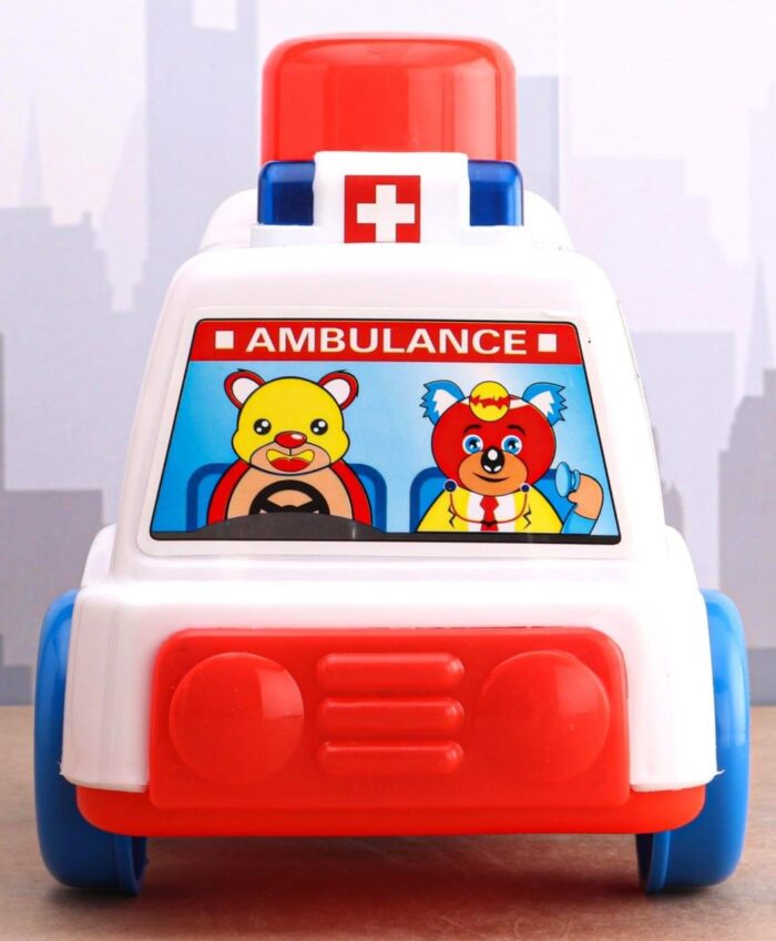 Ambulance Push and Go Press N Go Toys uc130