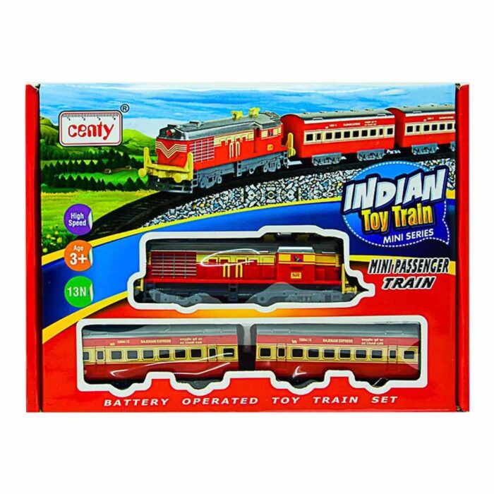 Centy Mini passenger Toy Train With Coaches Railway Track uc145 - Image 3