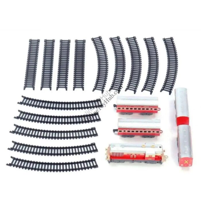 Centy Toys Indian Passenger Train With Coaches Railway Track Battery Operated uc160 - Image 2