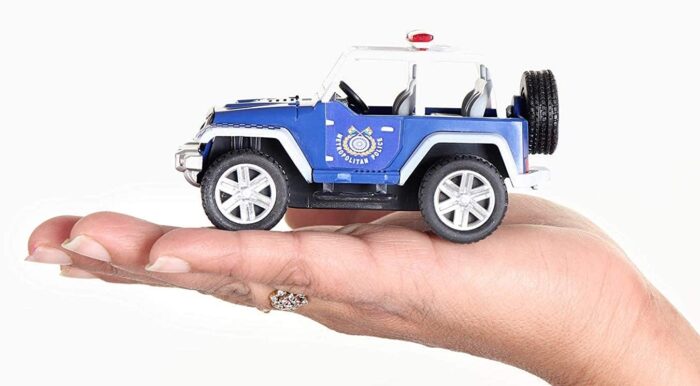 Centy Toys Ranger Pull Back Police Jeep uc153 - Image 2