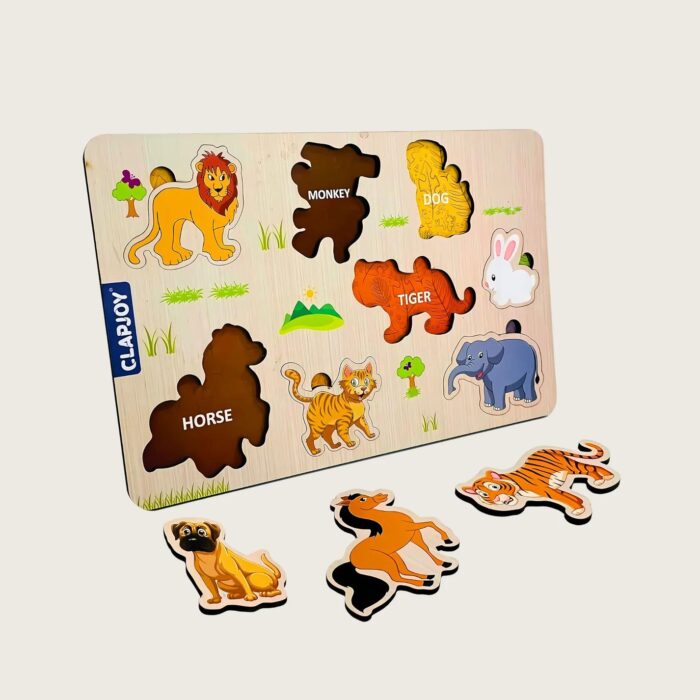 ClapJoy 3D Tray Animal Puzzle cj102