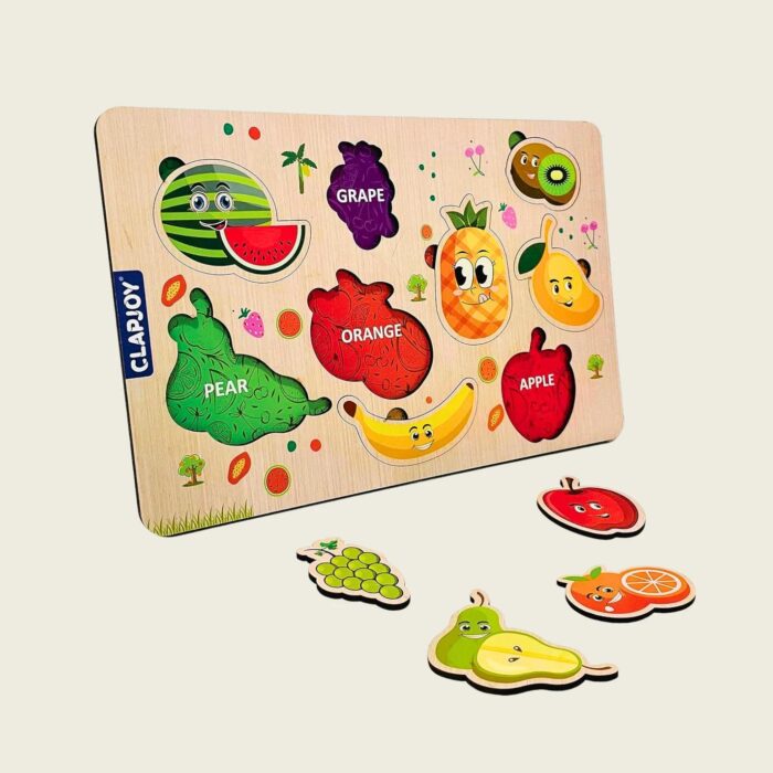 ClapJoy 3D Tray Fruit Puzzle cj101