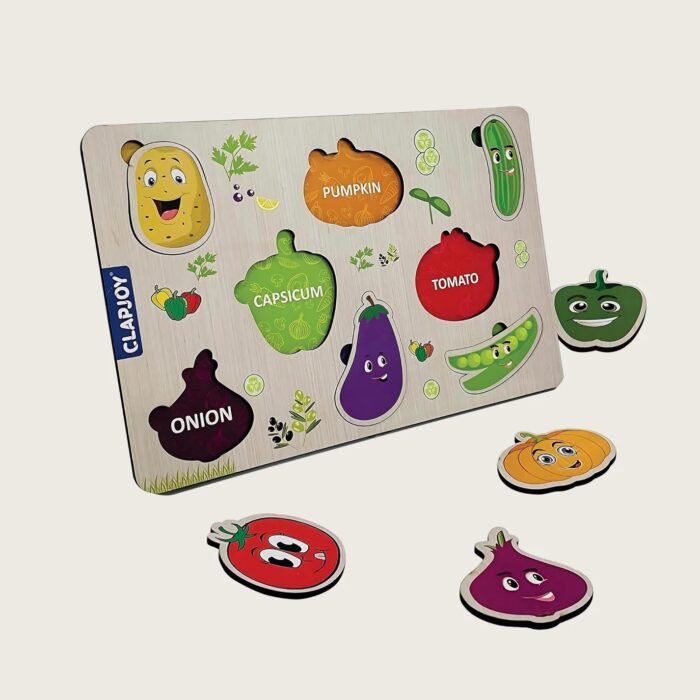 ClapJoy 3D Tray Vegetables Puzzle cj104