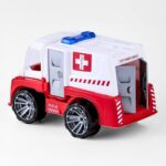 Friction Powered City Ambulance Toy uc128