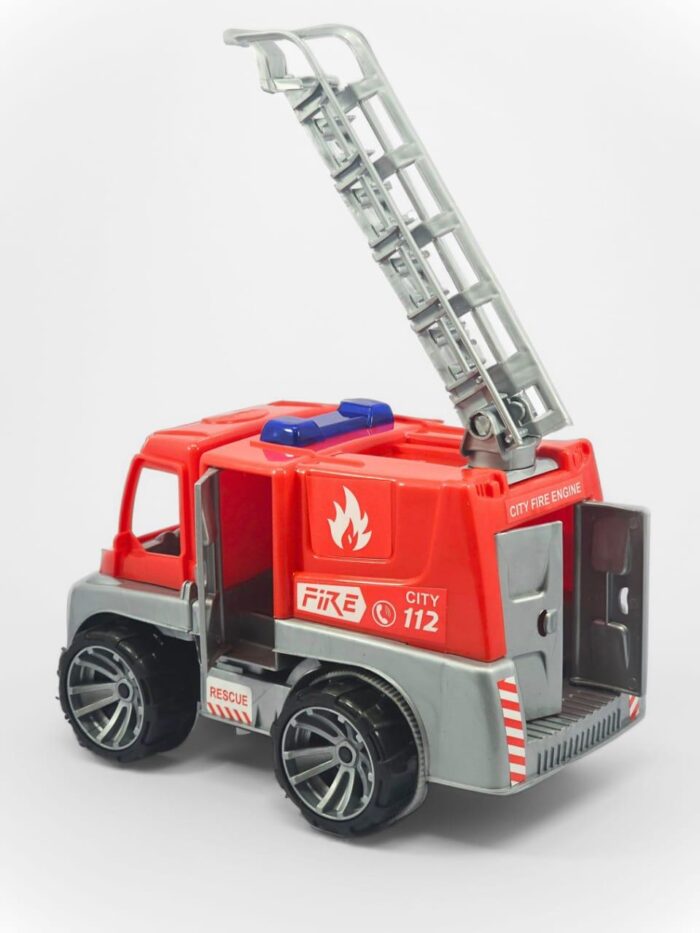 Friction Powered City Fire Engine Toy uc129 - Image 2