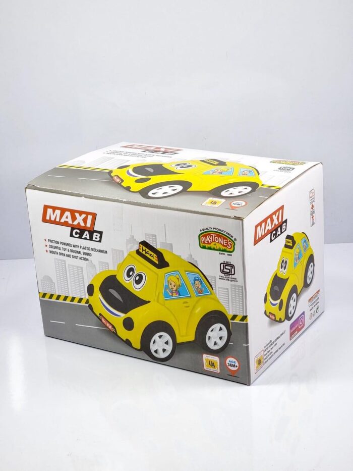 Friction Powered Maxi Cab car Toy uc136