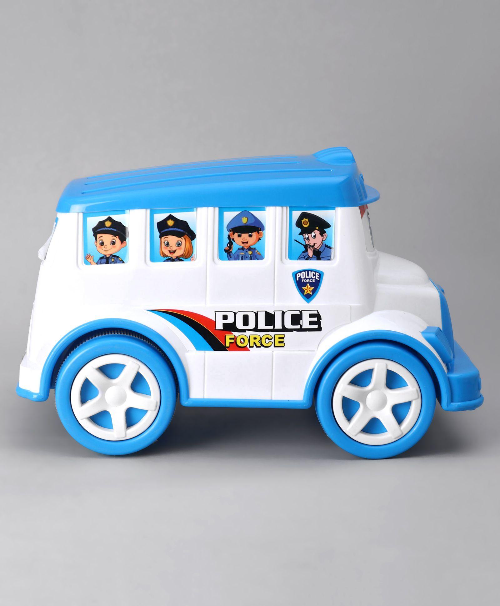 Friction-Powered-Police-Force-Bus-Plastic-Toy-uc137-2