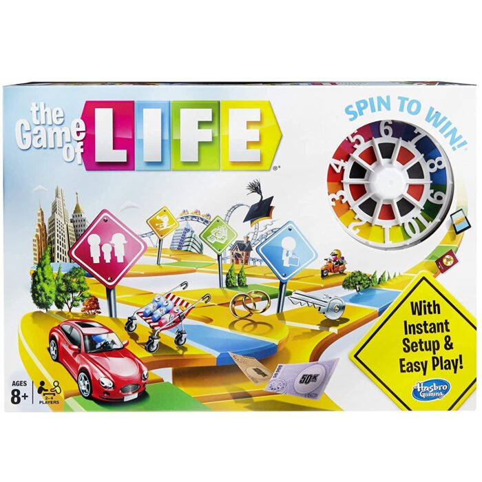 Hasbro Gaming Game of Life Spin to win uc271 - Image 2