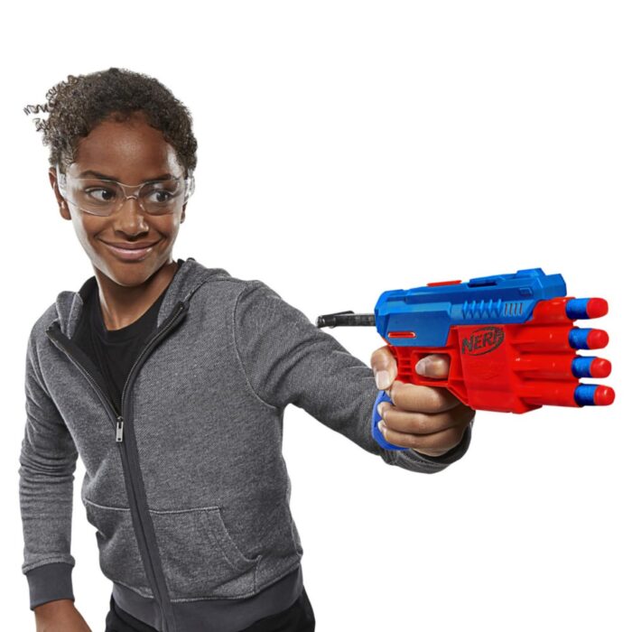 Hasbro Gaming Nerf ner Alpha strike Fang QS4 Target Set Gun Type 2 uc285