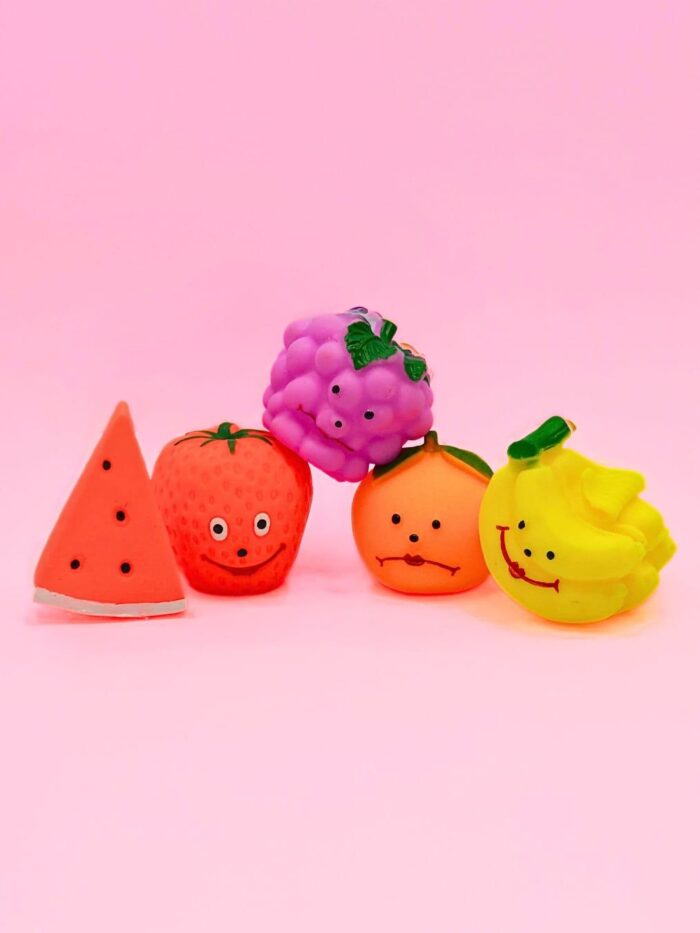 Juicy fruits Squeezy squeeze toy 5 PCS uc140
