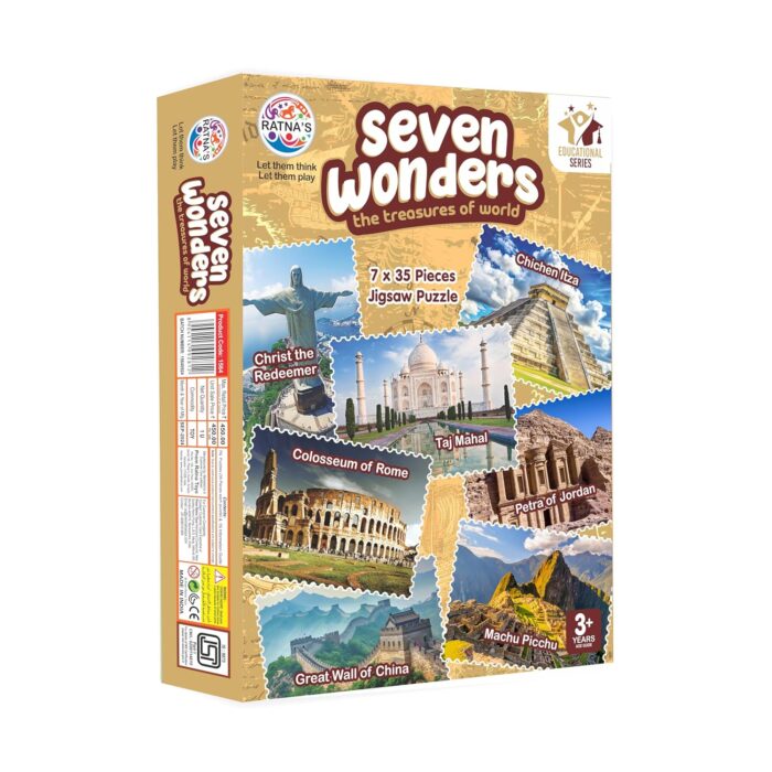 Ratnas 7 wonders jigsaw Puzzle ra132 - Image 3