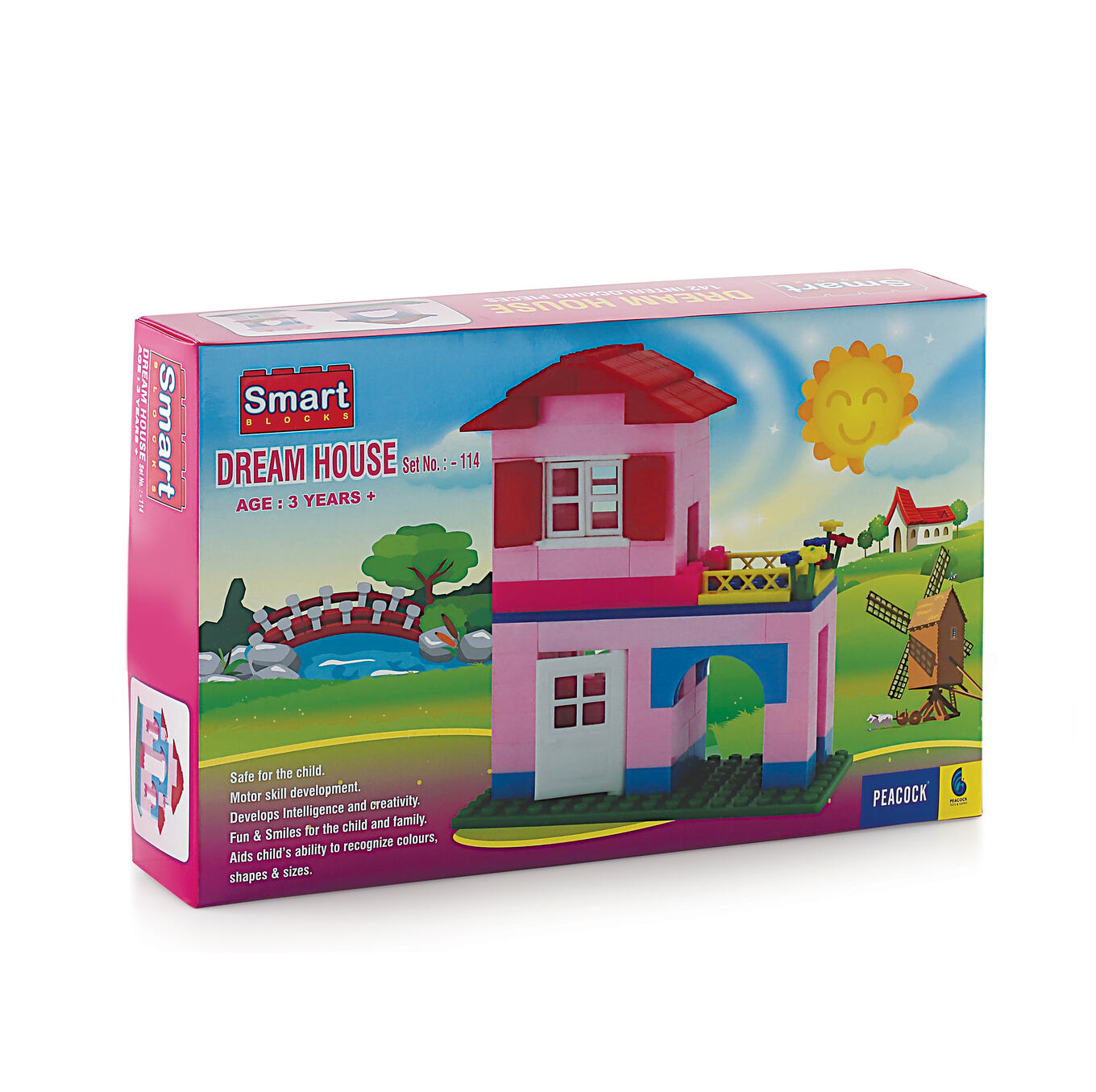 Ratnas-Peacock-smart-blocks-Dream-House-ra104-2