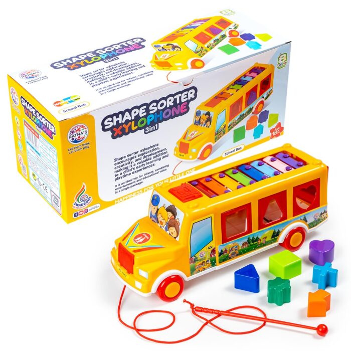 Ratnas Shape sorter XYLOPHONE 3 in 1 ra152 - Image 2