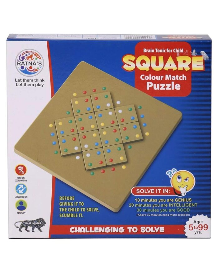 Ratnas Square Colour Match Puzzle ra119 - Image 3