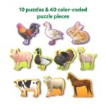 Skillmatics Step by Step Puzzle Farm Animals cj160