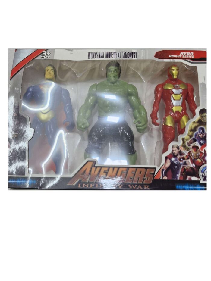 3 in 1 Super Hero Avengers Action Figure gz383 - Image 2