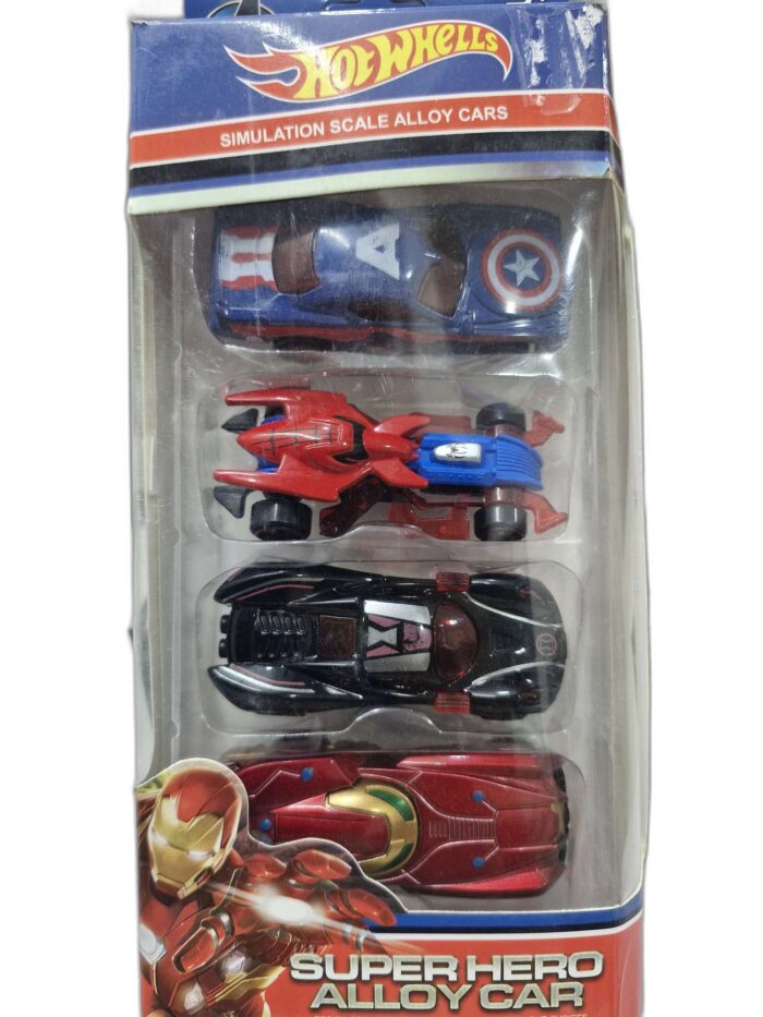 4 in 1 Avenger car set China make gz114 - Image 2