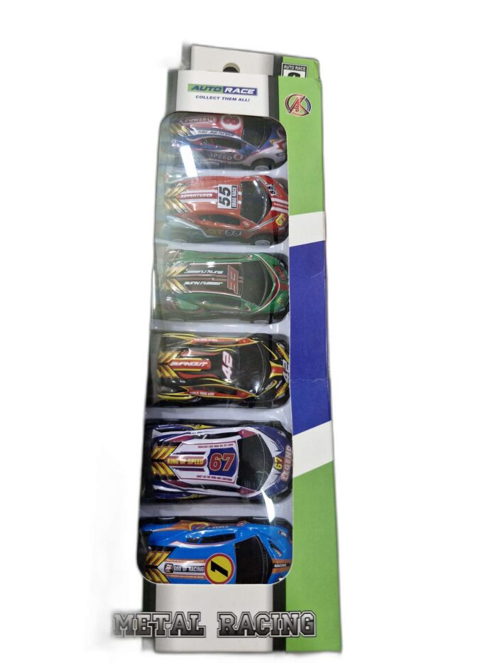 6 in 1 Auto race car set gz198