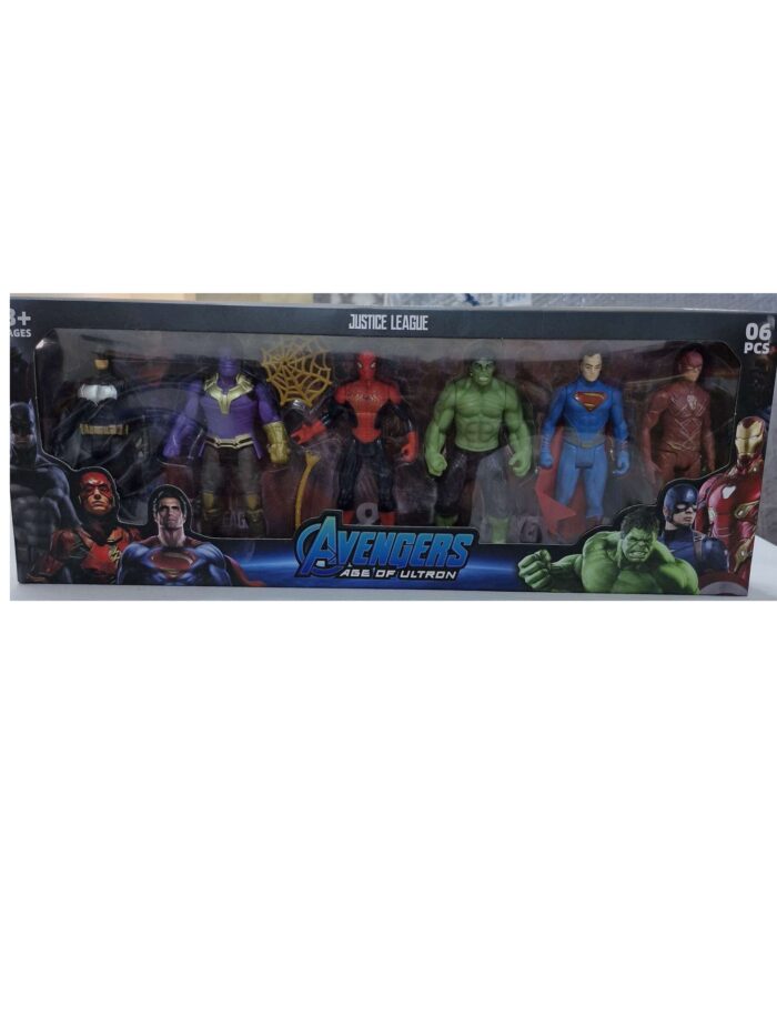 6 in 1 Avengers Action Figure gz268 - Image 2