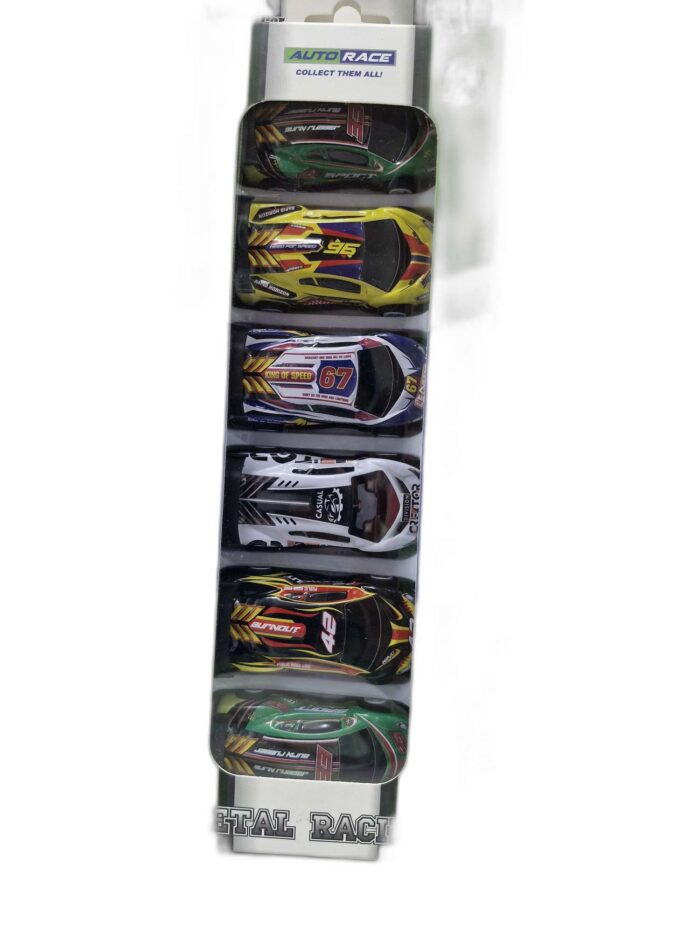 6 in 1 Die cast car set gz102