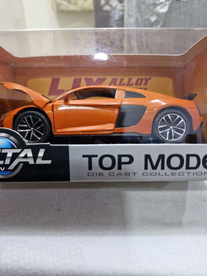 Audi R8 Metal Car Toy Electric with Light and Music gz426 - Image 2
