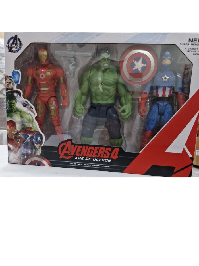 Avengers 3 Piece Big size Action Figure gz283