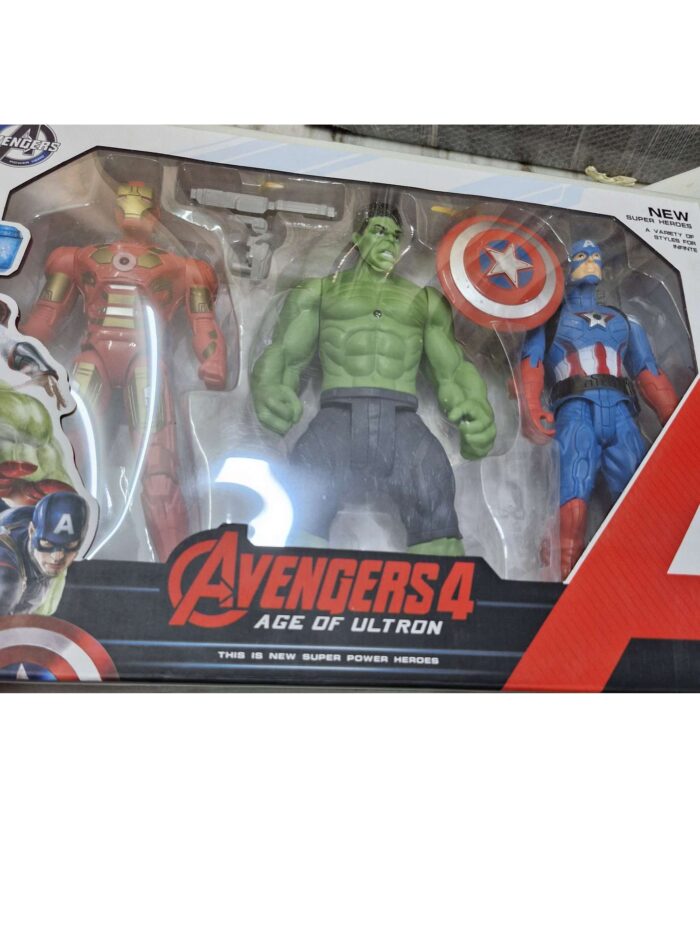 Avengers 3 Piece Big size Action Figure gz283 - Image 2