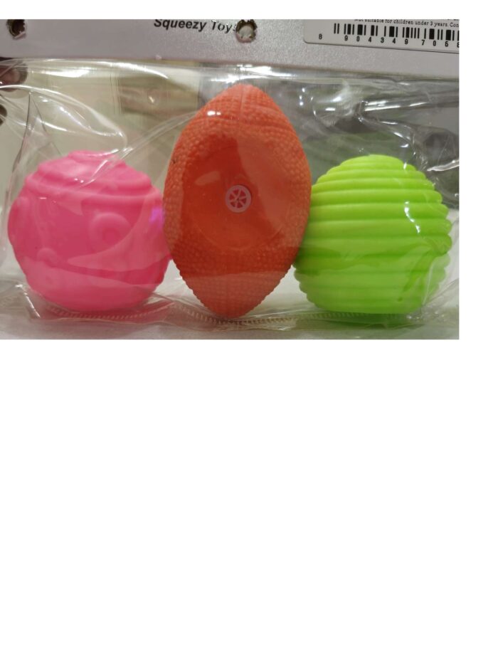Balls Squeezy Squeezee toys 3 PCS uc269 - Image 2
