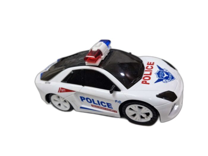 Battery Operated 3D Police Car with light gz155