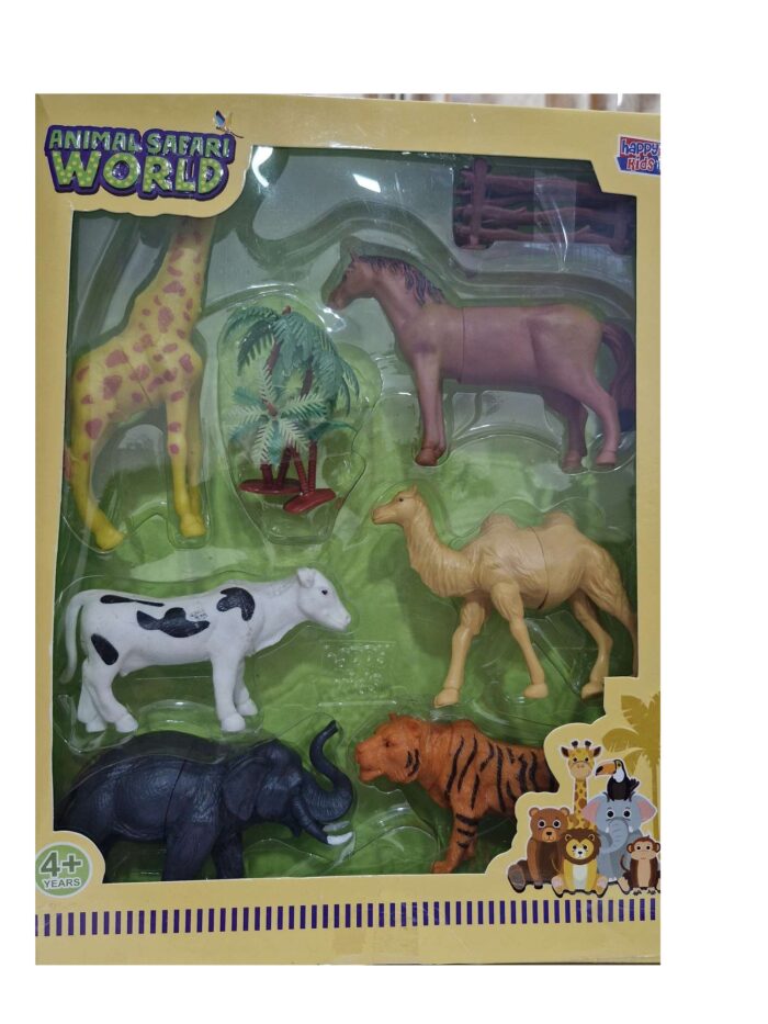 Box 6 piece pcs Animal Set gz323