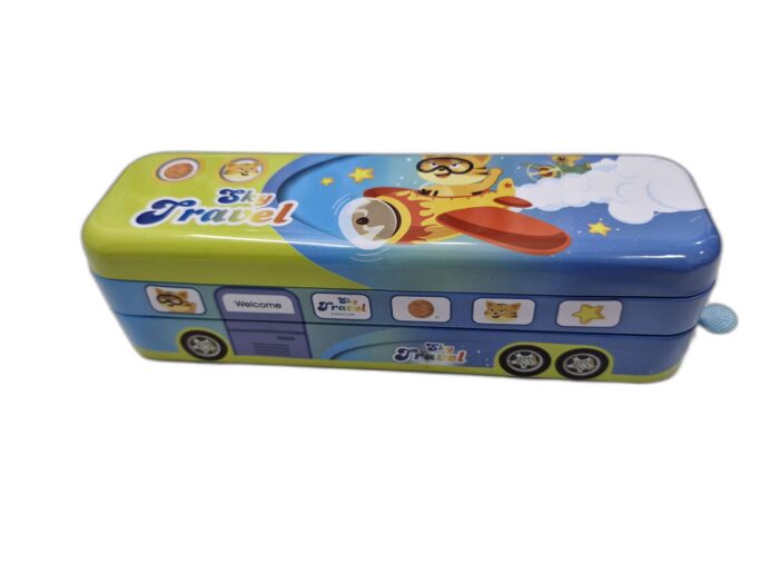 Bus Pencil Box Sky Travel gz136