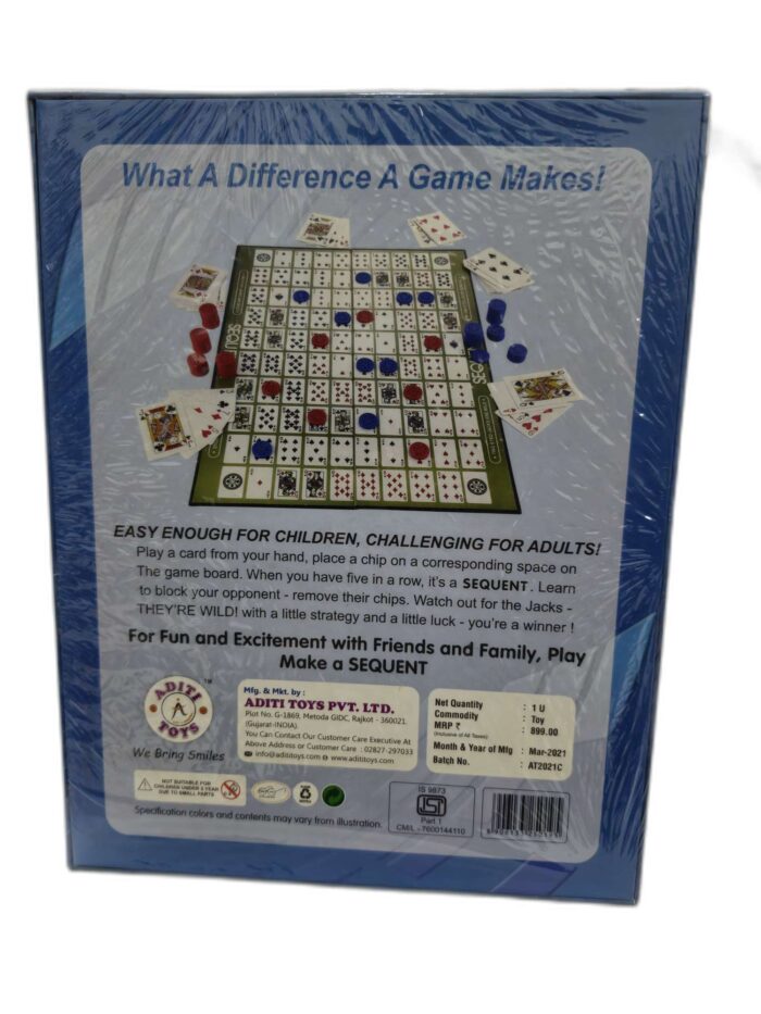 Chanak Make A Sequent Board Game cj175 - Image 2