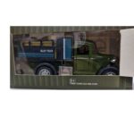Construction Vehicles Light & Music Green Sandal Wood Truck gz466