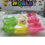 Cute Animals Squeezy Squeezee toys 3 PCS Type 2 uc302