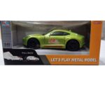 DIE Cast metal scale model car Light Green Type7 gz503