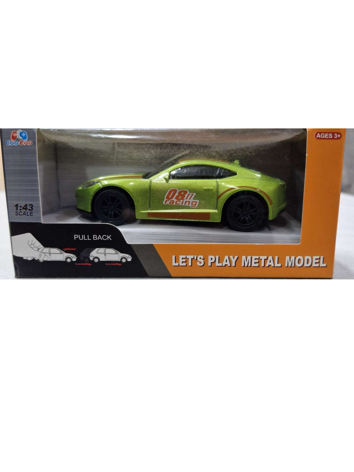 DIE-Cast-metal-scale-model-car-Light-Green-Type7-gz503-1
