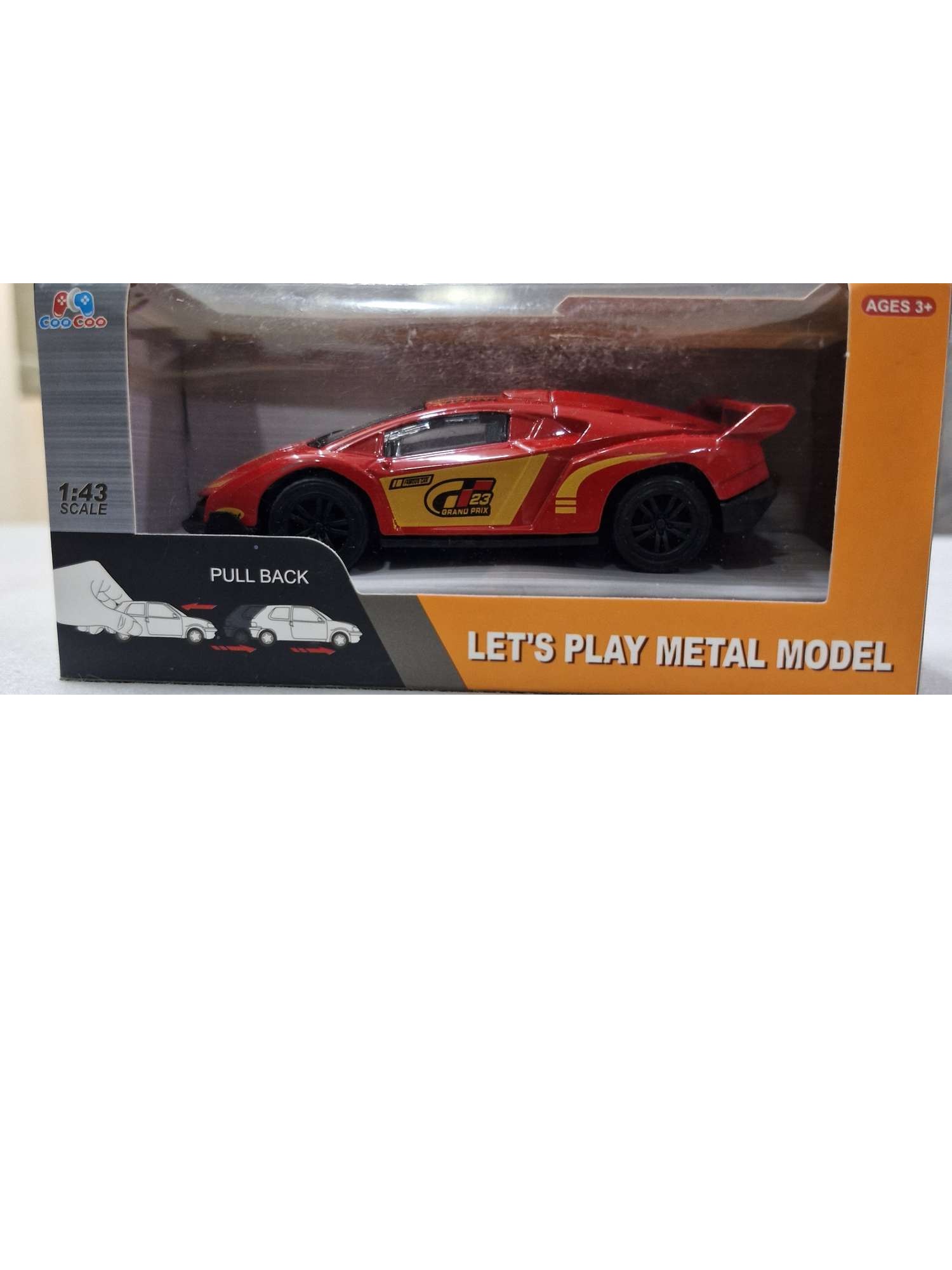 DIE-Cast-metal-scale-model-car-Red-Type2-gz498-1