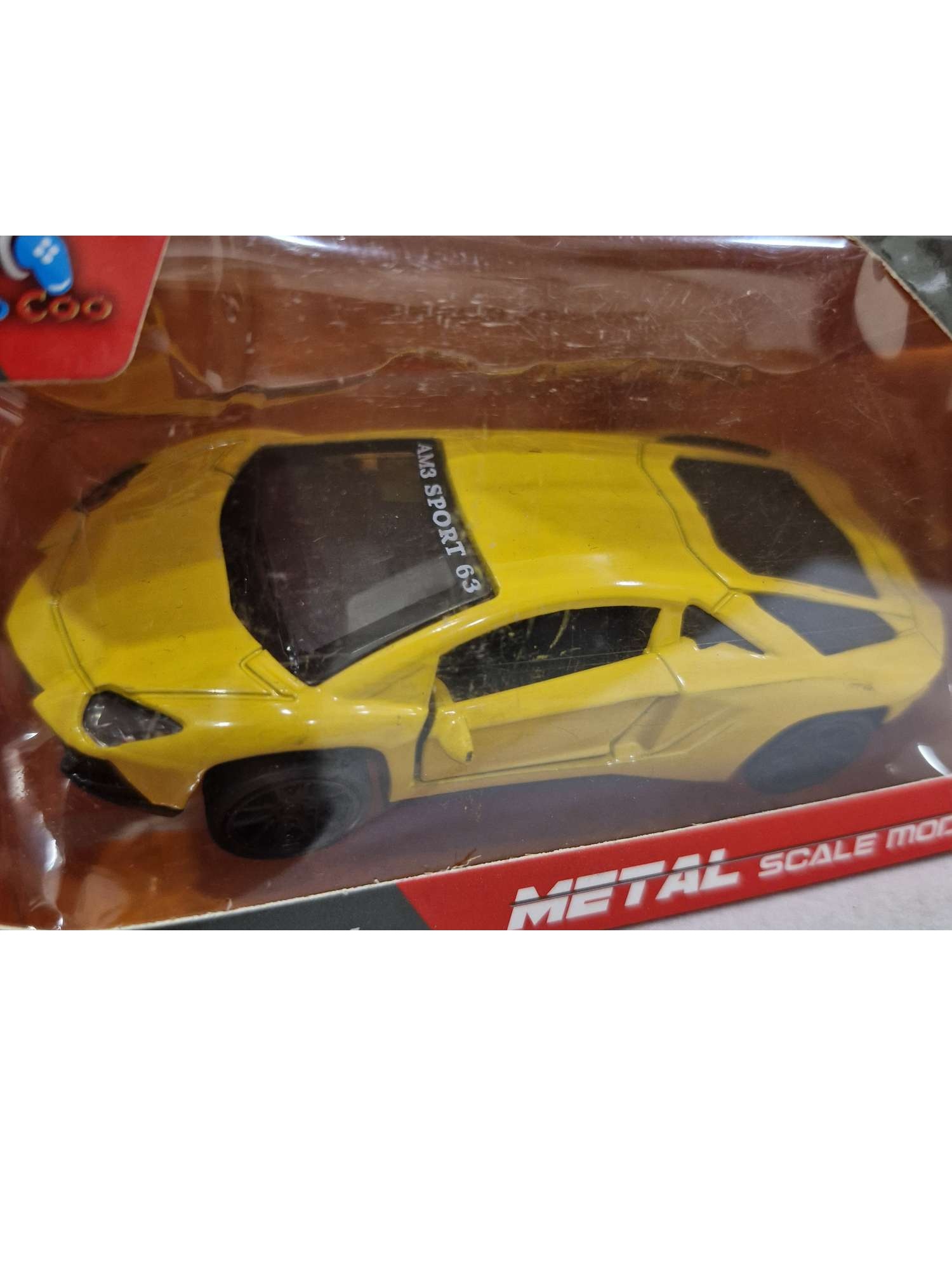 DIE-Cast-metal-scale-model-car-Yellow-Type8-gz504-2