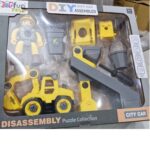DIY construction vehicles set with screw model gz195