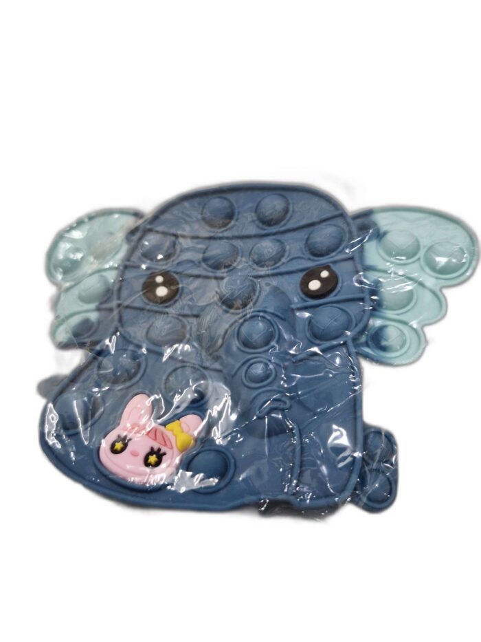 Elephant Pop it Bag Pouch gz327 - Image 2