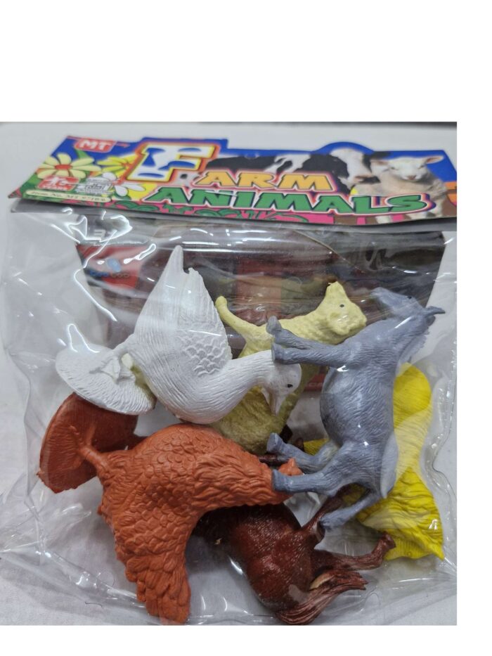 Farm Animal 6 piece medium size set gz228