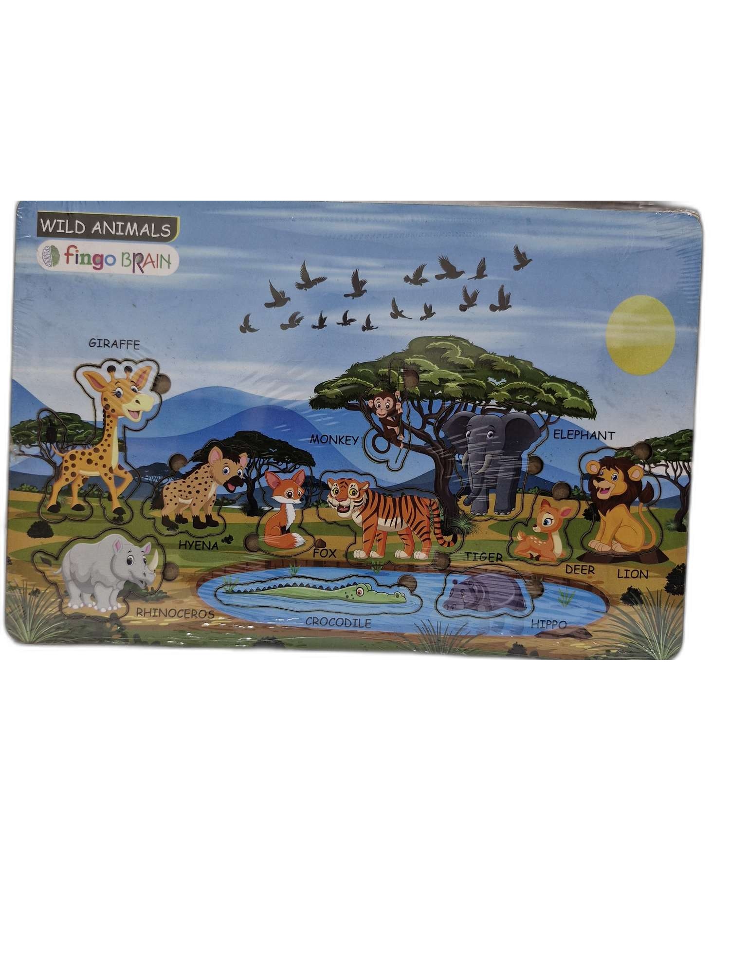 Fingo-Brain-Fingo-Brain-knob-wild-Animal-gz297