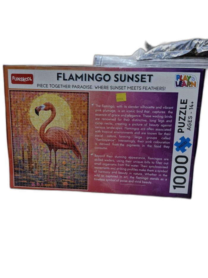 Funskool Flamingo Sunset 1000 Piece Puzzle uc220 - Image 2