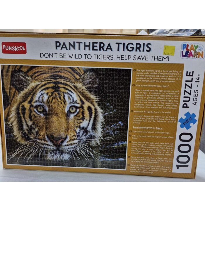 Funskool Panthera Tigris 1000 Piece Puzzle uc221 - Image 2