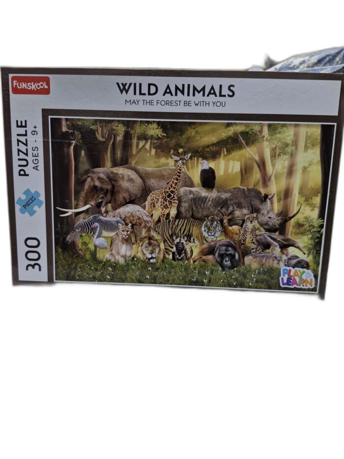 Funskool Wild Animals 300 Piece Puzzle uc224