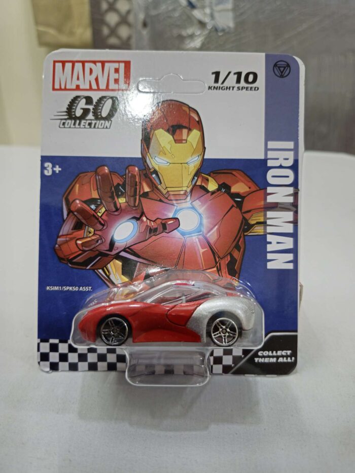 Hasbro Gaming Marvel GO Iron Man Knight Speed Car uc338