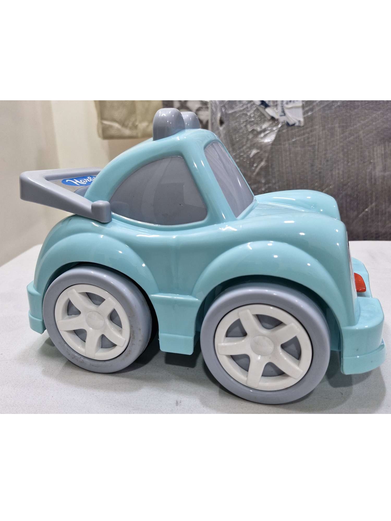Herbie-Harbie-car-playtones-Plastic-Push-Car-Green-uc120-2