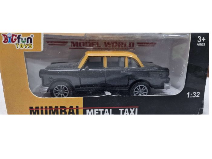 Mumbai Taxi Die Cast Car gz108