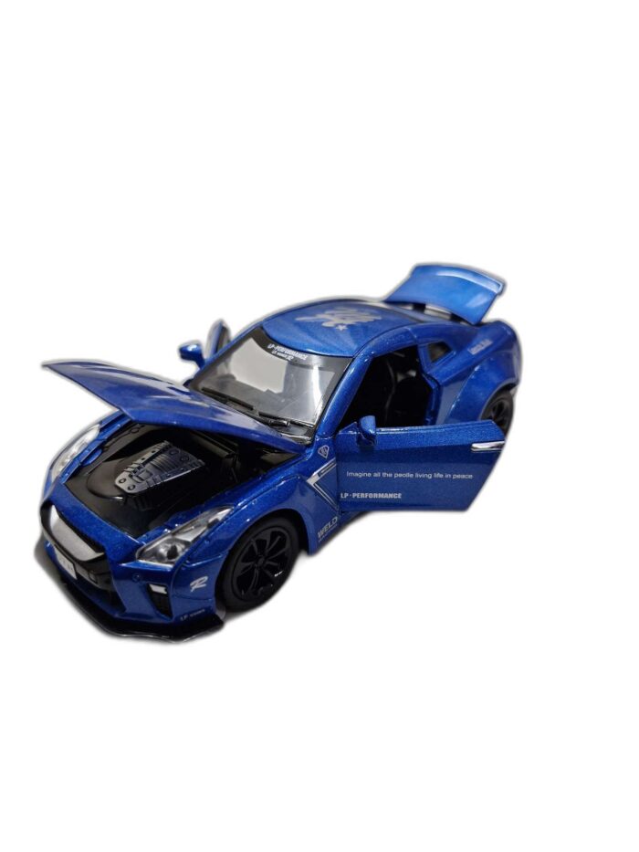 Nissan GTR Metal Car Electric with Light and Music gz431
